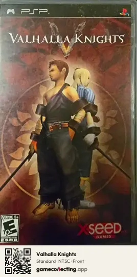 Valhalla Knights PlayStation Portable, NTSC box front