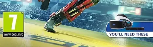 RIGS: Mechanized Combat League, the PEGI square on its front