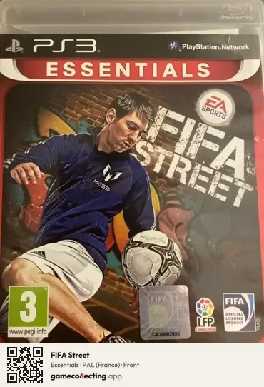 FIFA Street PlayStation 3, France box front