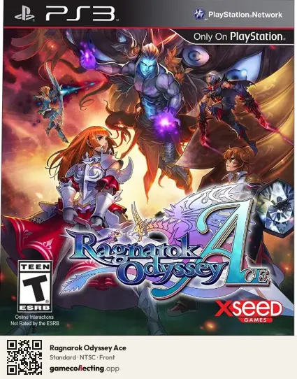 Ragnarok Odyssey Ace PlayStation 3, NTSC box front