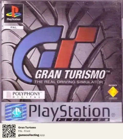 Gran Turismo PlayStation, PAL box front