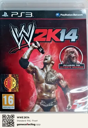 WWE 2K14 PlayStation 3, PAL box front