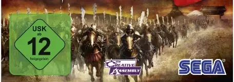 Total War: Shogun 2, the USK square on its front