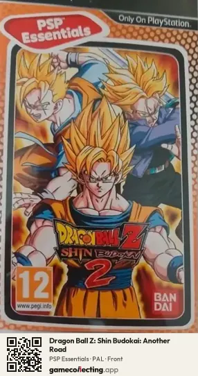 Dragon Ball Z: Shin Budokai: Another Road PlayStation Portable, PAL box front