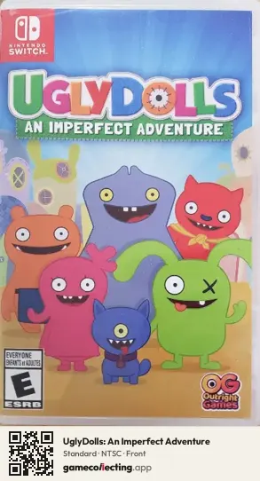 UglyDolls: An Imperfect Adventure Nintendo Switch, NTSC box front