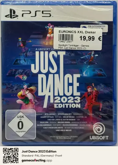 Just Dance 2023 Edition PlayStation 5, Germany box front