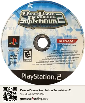 Dance Dance Revolution SuperNova 2 PlayStation 2, NTSC disc