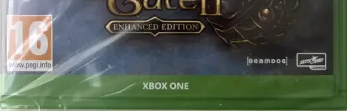 Baldur's Gate and Baldur's Gate II: Enhanced Editions, the PEGI square on its front