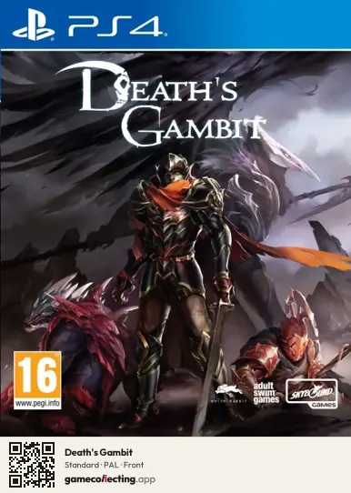 Death's Gambit PlayStation 4, PAL box front