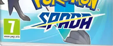 Pokémon Sword, the PEGI square on its front