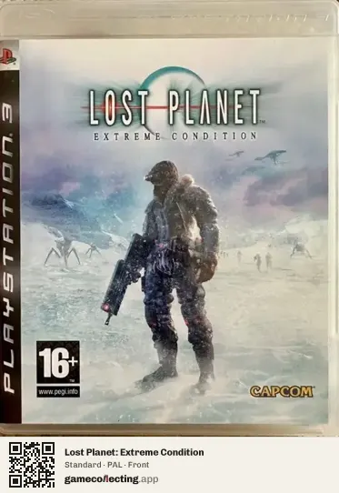Lost Planet: Extreme Condition PlayStation 3, PAL box front