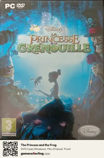 The Princess and the Frog Computer, France box front