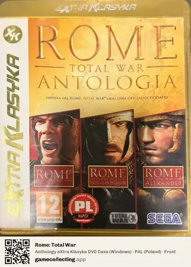 Rome: Total War Computer, Poland box front