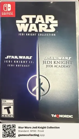 Star Wars Jedi Knight Collection Nintendo Switch, NTSC box front