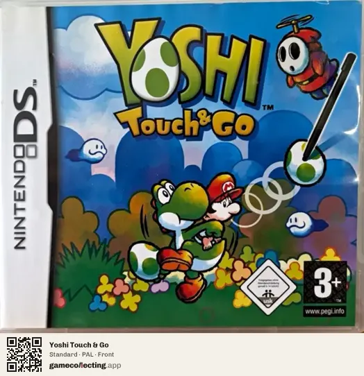 Yoshi Touch & Go Nintendo DS, PAL box front