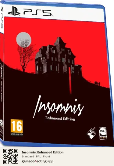 Insomnis: Enhanced Edition PlayStation 5, PAL box front
