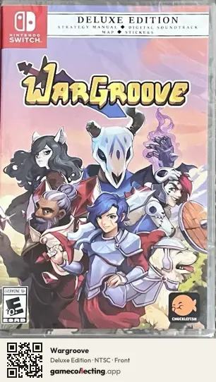 Wargroove Nintendo Switch, NTSC box front