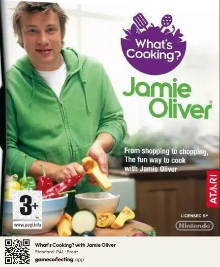 What's Cooking? with Jamie Oliver Nintendo DS, PAL box front