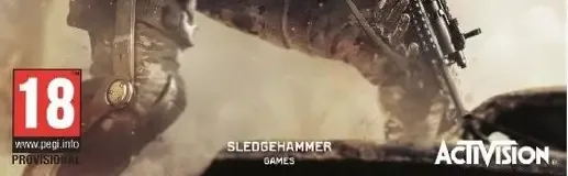 Call of Duty: Advanced Warfare, the PEGI square on its front
