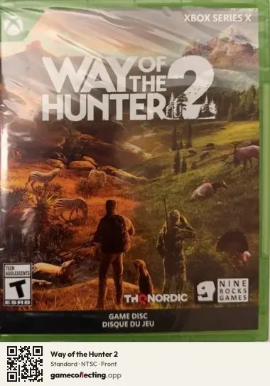 Way of the Hunter 2 Xbox Series X, NTSC box front