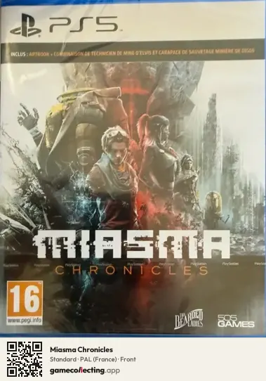 Miasma Chronicles PlayStation 5, France box front