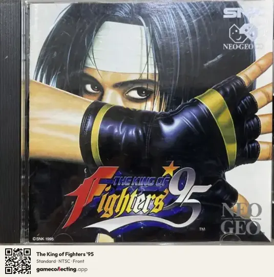 The King of Fighters '95 Neo Geo CD, NTSC box front