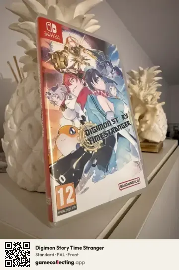 Digimon Story Time Stranger Nintendo Switch, PAL box front