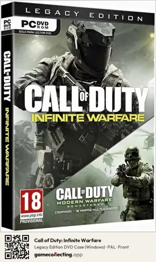 Call of Duty: Infinite Warfare Computer, PAL box front