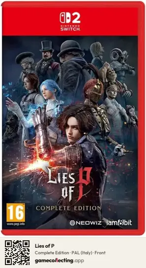 Lies of P Nintendo Switch 2, Italy box front
