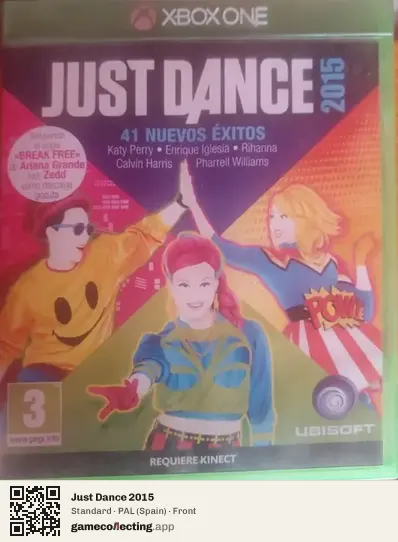 Just Dance 2015 Xbox One, Spain box front