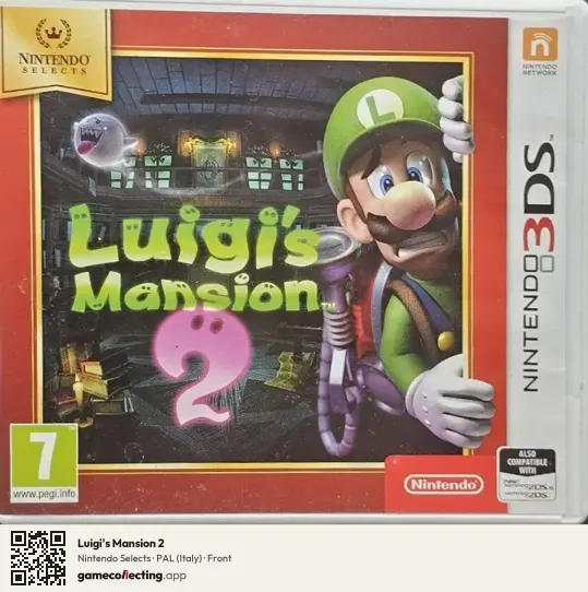 Luigi's Mansion 2 Nintendo 3DS, Italy box front