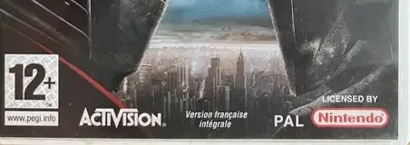 Transformers: The Game, the PEGI square on its front