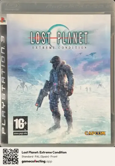 Lost Planet: Extreme Condition PlayStation 3, Spain box front