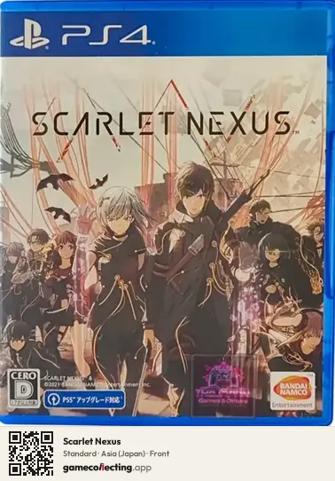 Scarlet Nexus PlayStation 4, Asia box front