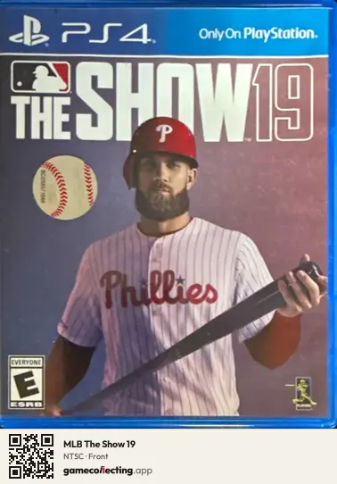 MLB The Show 19 PlayStation 4, NTSC box front