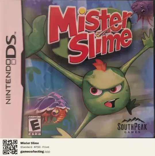 Mister Slime Nintendo DS, NTSC box front