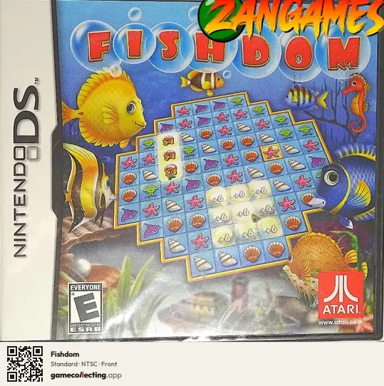 Fishdom Nintendo DS, NTSC box front