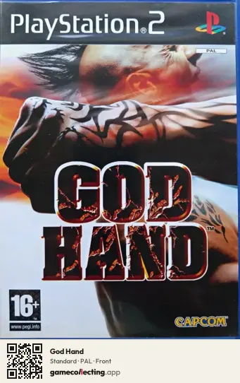 God Hand PlayStation 2, PAL box front
