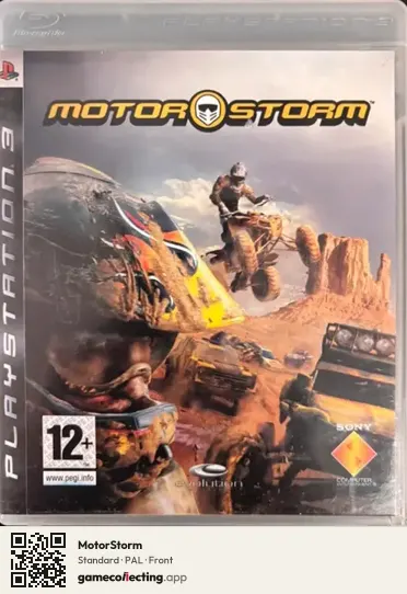 MotorStorm PlayStation 3, PAL box front