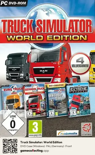 Truck Simulator: World Edition Computer, Germany box front