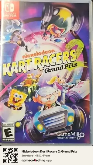 Nickelodeon Kart Racers 2: Grand Prix Nintendo Switch, NTSC box front