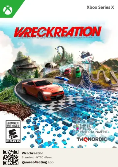 Wreckreation Xbox Series X, NTSC box front