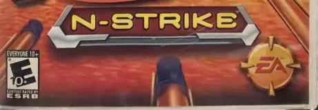 Nerf N-Strike, the ESRB box on its front