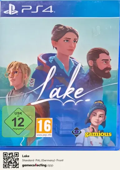 Lake PlayStation 4, Germany box front