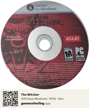 The Witcher Computer, NTSC disc