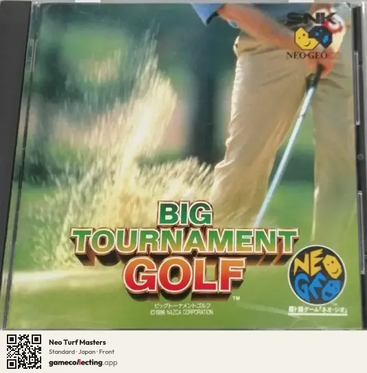 Neo Turf Masters Neo Geo CD, Japan box front