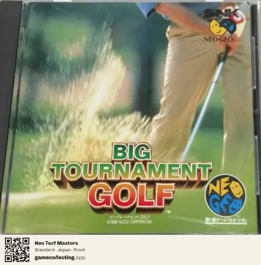 Neo Turf Masters Neo Geo CD, Japan box front