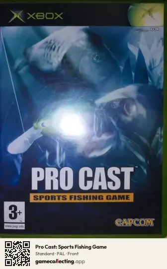 Pro Cast: Sports Fishing Game Xbox, PAL box front