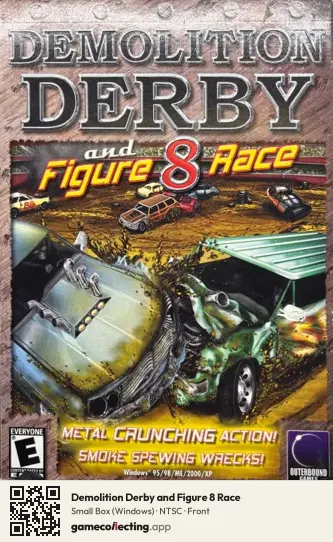 Demolition Derby and Figure 8 Race Computer, NTSC box front