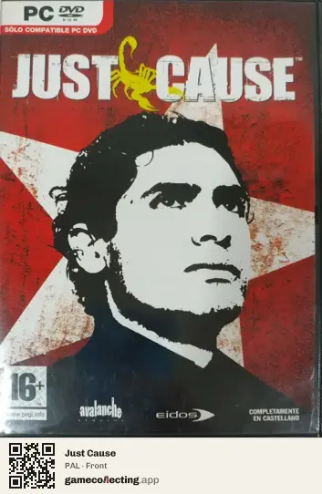 Just Cause Computer, PAL box front